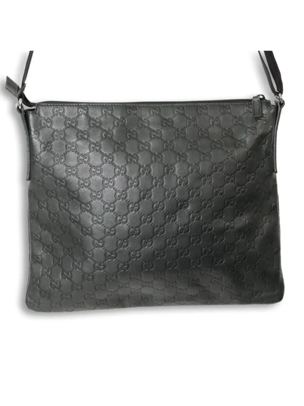 Gucci Guccissima Leather Shoulder Bag